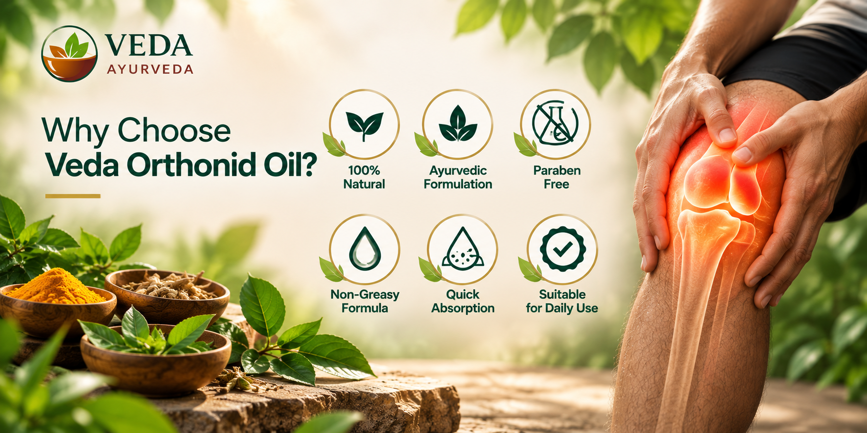 Veda Orthonoid Oil product information 1